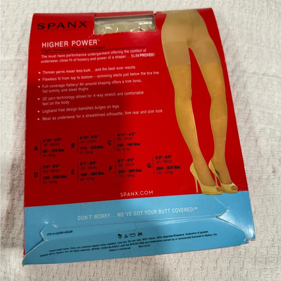 SPANX Seamless Higher Power Panties - High-Waisted panties 
Soft Nude - X-Large - Picture 8 of 8